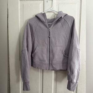Lululemon Scuba Oversized Full Zip Faint Lavender